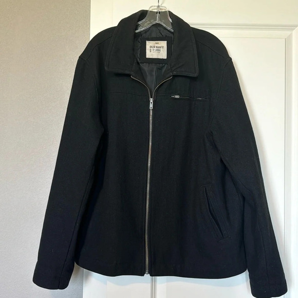 Old Navy recycled wool blend jacket - Picture 1 of 10